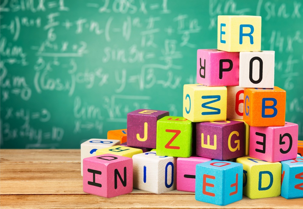 spelling letters kleur